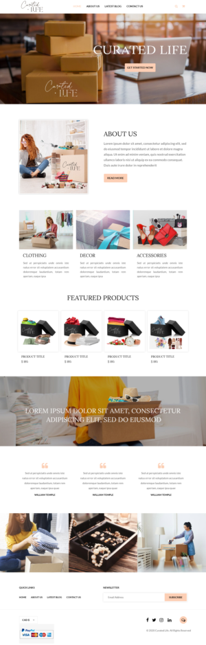Web Design by pb for this project | Design: #25580238