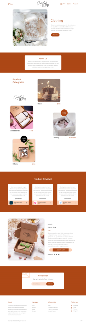 Web Design by pb for this project | Design: #25580239