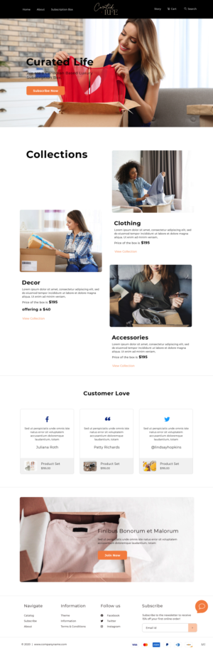 Web Design by pb for this project | Design: #25580244