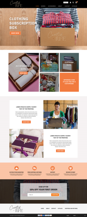 Web Design by pb for this project | Design: #25580246