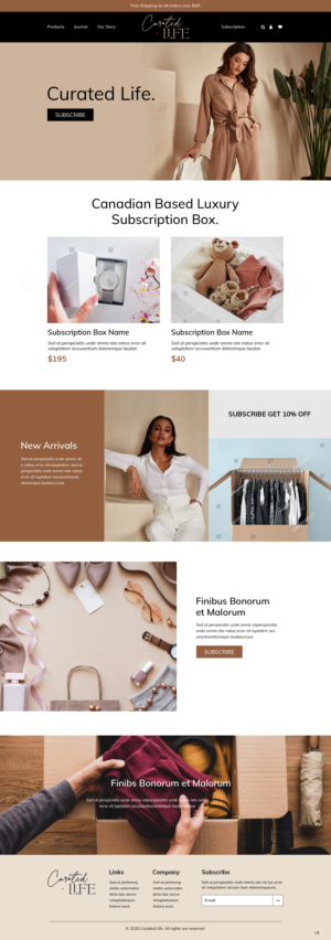Web Design by pb for this project | Design: #25592859
