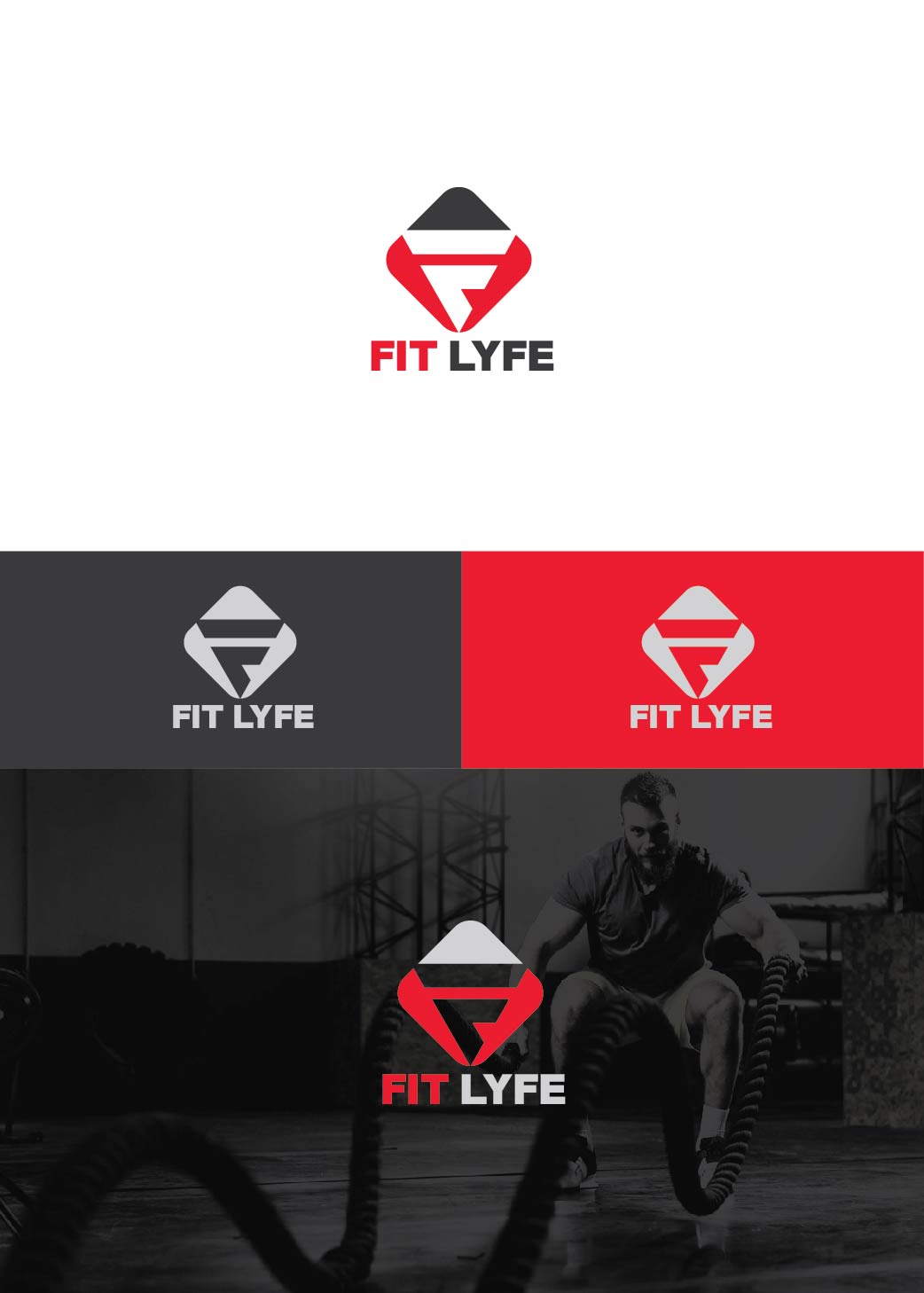 Diseño de Logo por Maxo-Biz para FitLyfe llc. | Diseño #25592983