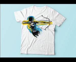 Archery Niche T-Shirt Designs | T-shirt Design by blue eye