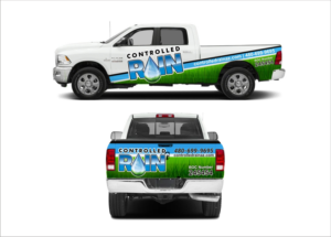 Car Wrap Design by Agail.art for Controlled Rain | Design #25590488