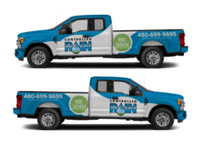 Car Wrap-Design von Deziners Zone für Controlled Rain | Design: #25580895