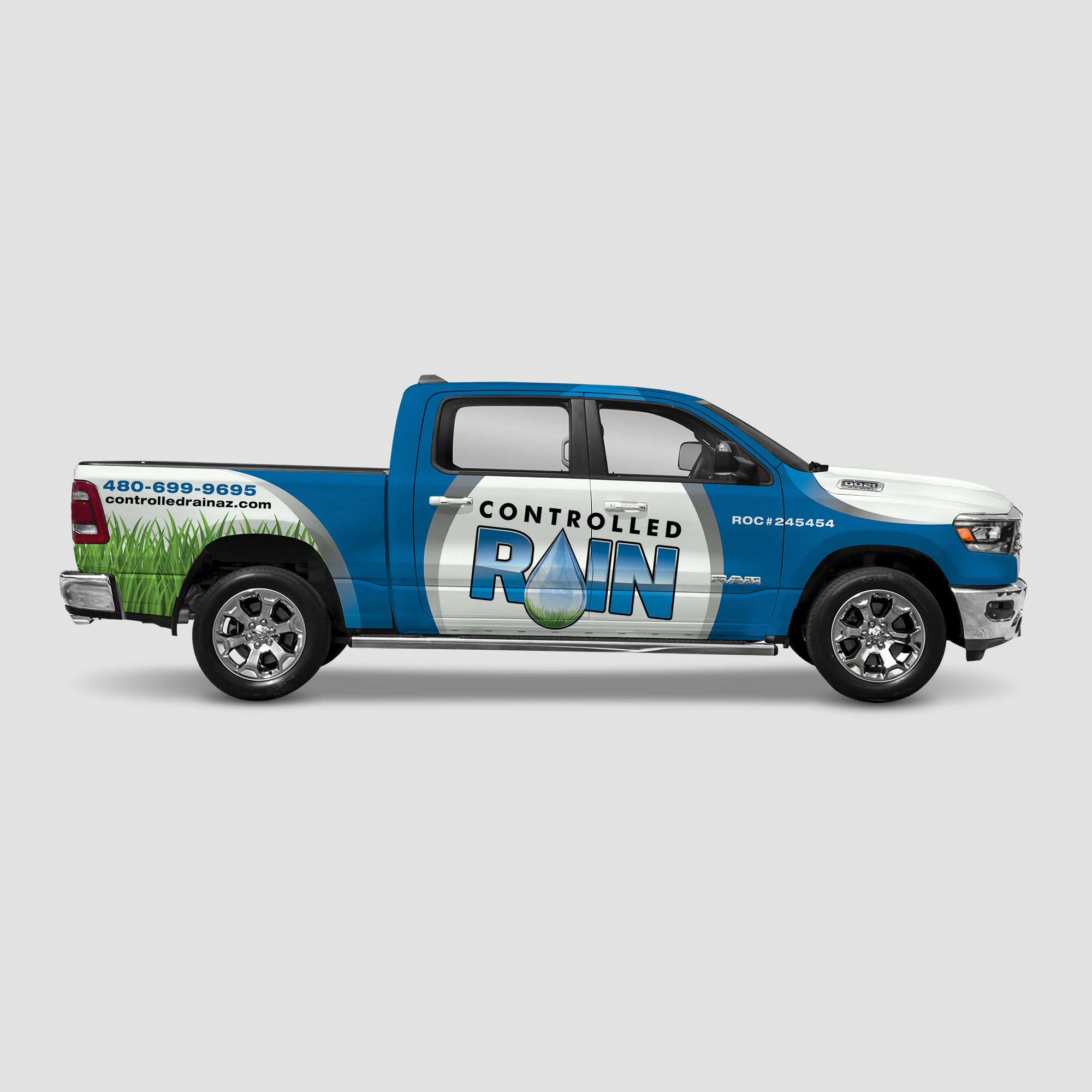Car Wrap Design by haru_ichiban for Controlled Rain | Design #25595284