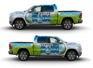 Car Wrap-Design von Shumaila Kiran für Controlled Rain | Design: #25586597