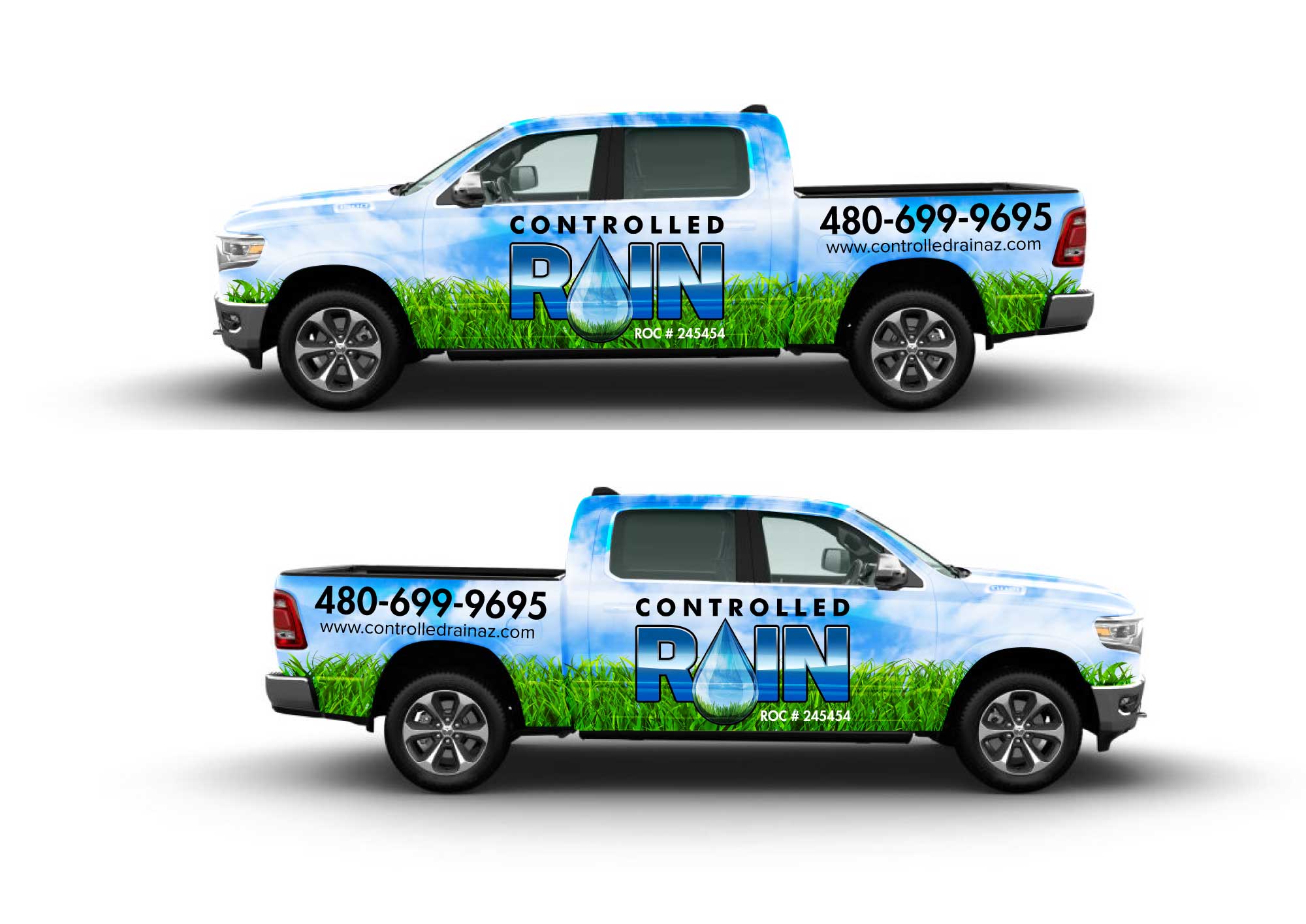 Car Wrap-Design von Shumaila Kiran für Controlled Rain | Design #25595554
