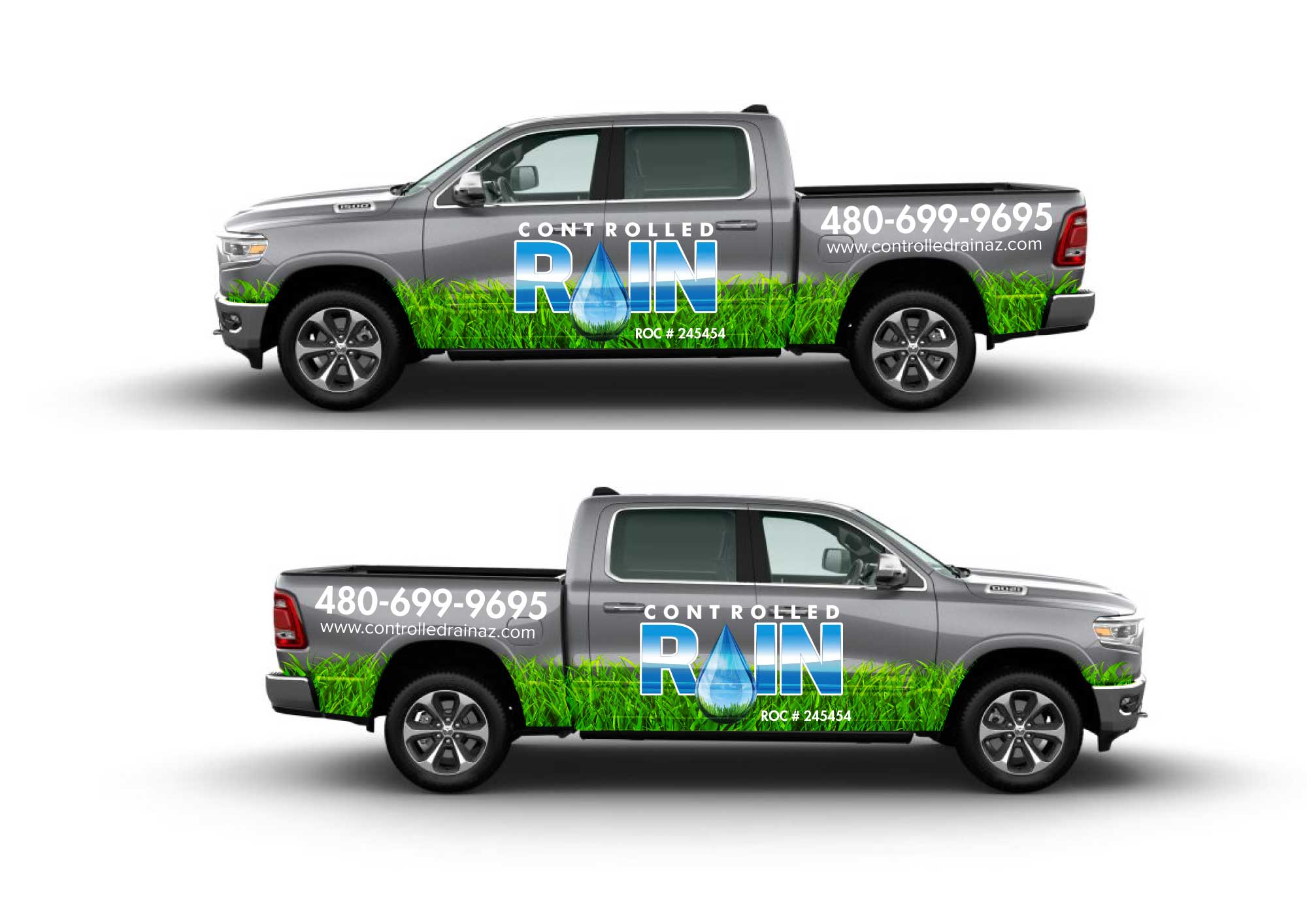 Car Wrap-Design von Shumaila Kiran für Controlled Rain | Design #25595556