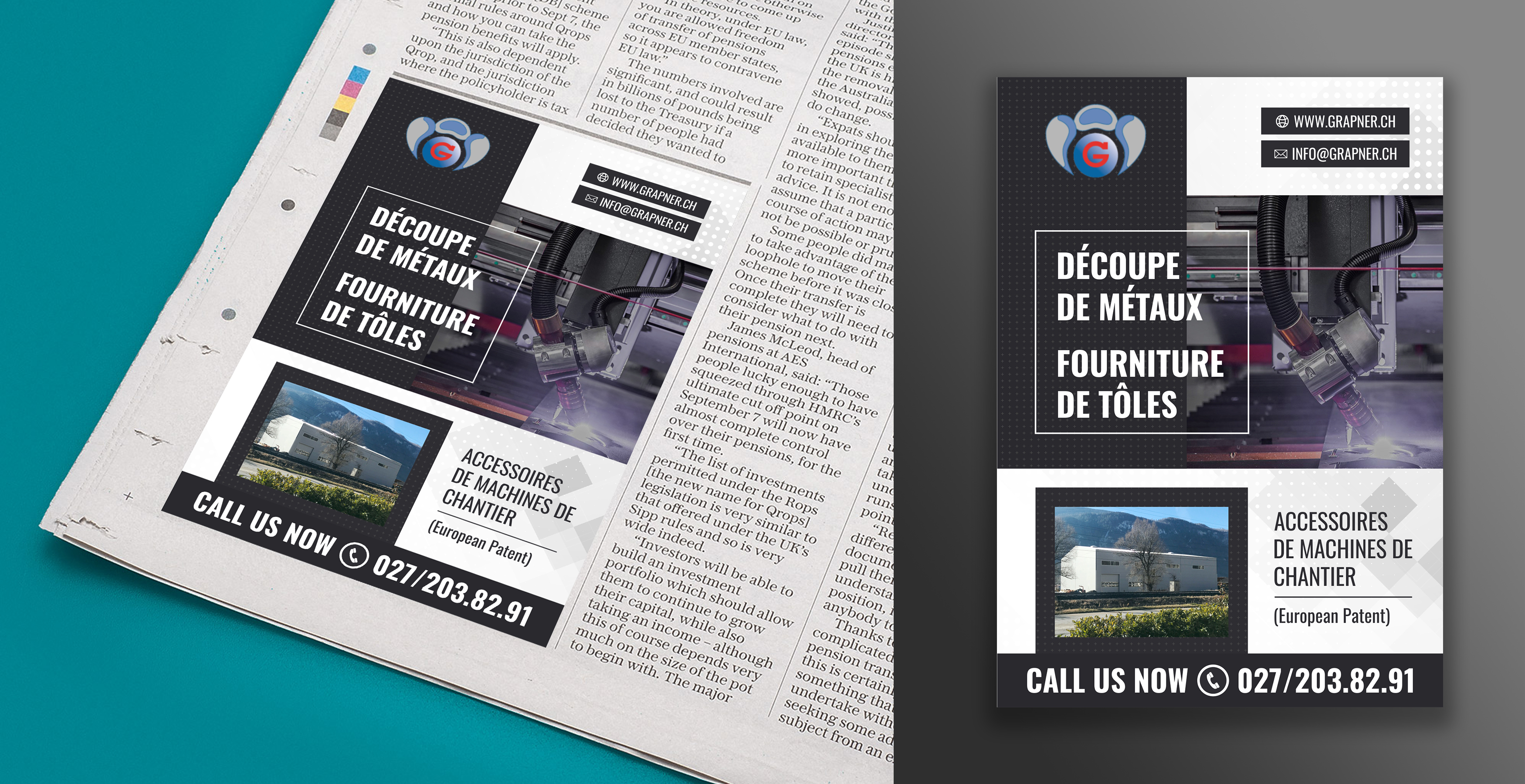 Newspaper Ad Design by ecorokerz for this project | Design #25582718