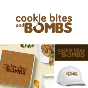 cookie bites and BOMBS | Logo Design by DominicDesign