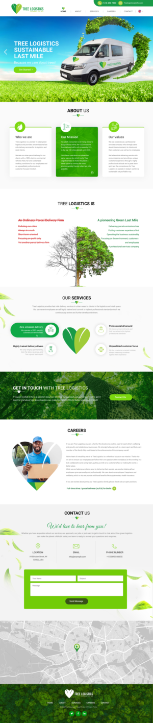 Web Design by Blue Sparrow for this project | Design: #25596872