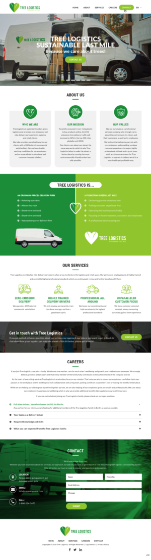 Web Design by pb for this project | Design: #25586499
