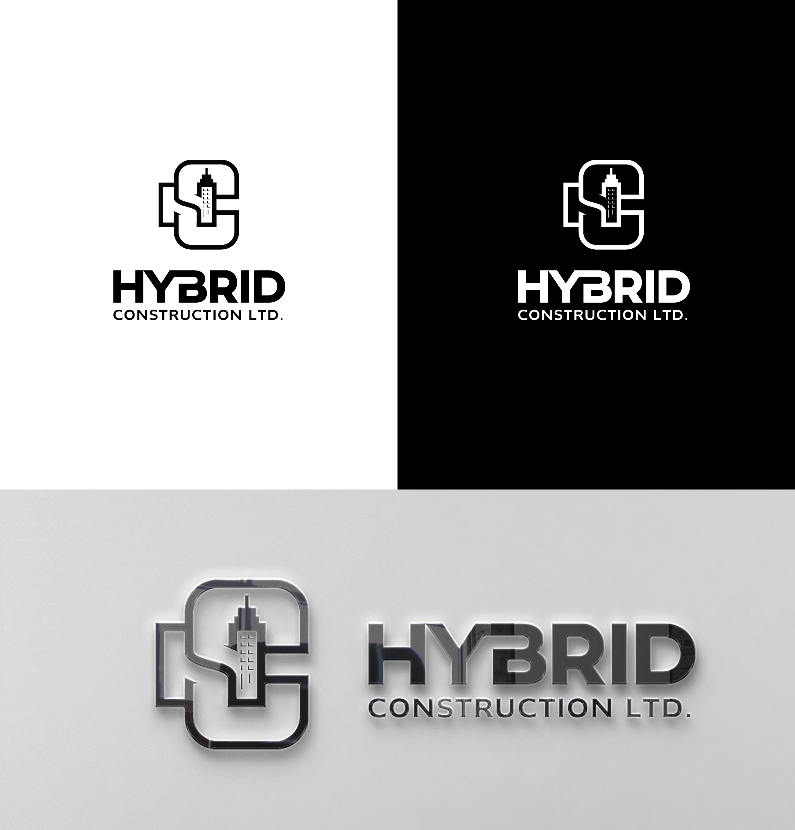 Diseño de Logo por Brand_Simplicity para Hybrid Construction Ltd | Diseño #25582784