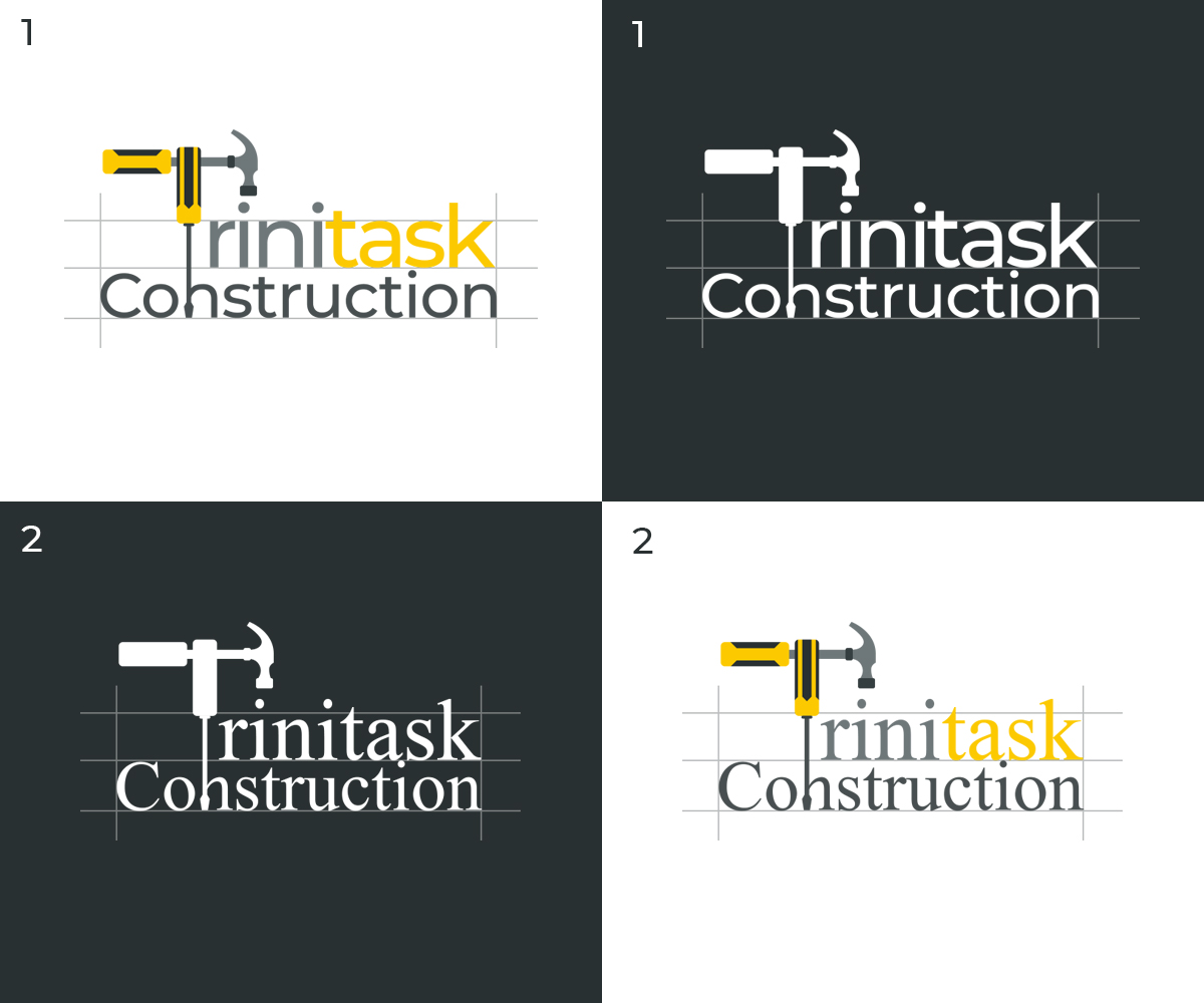 Logo Design by cheez_O for Trinitask Construction, Inc | Design #25580402