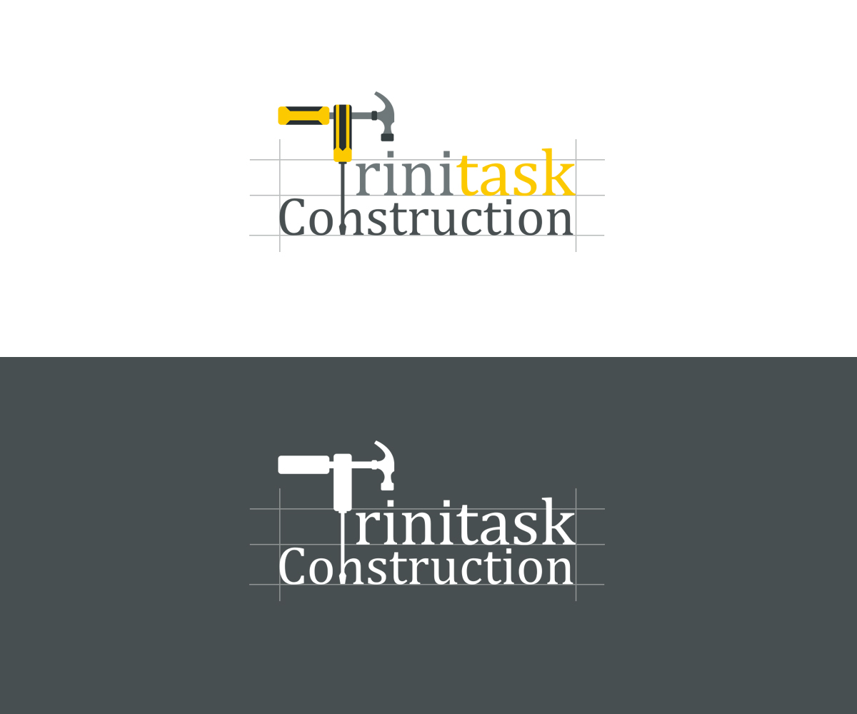 Logo Design by cheez_O for Trinitask Construction, Inc | Design #25581062