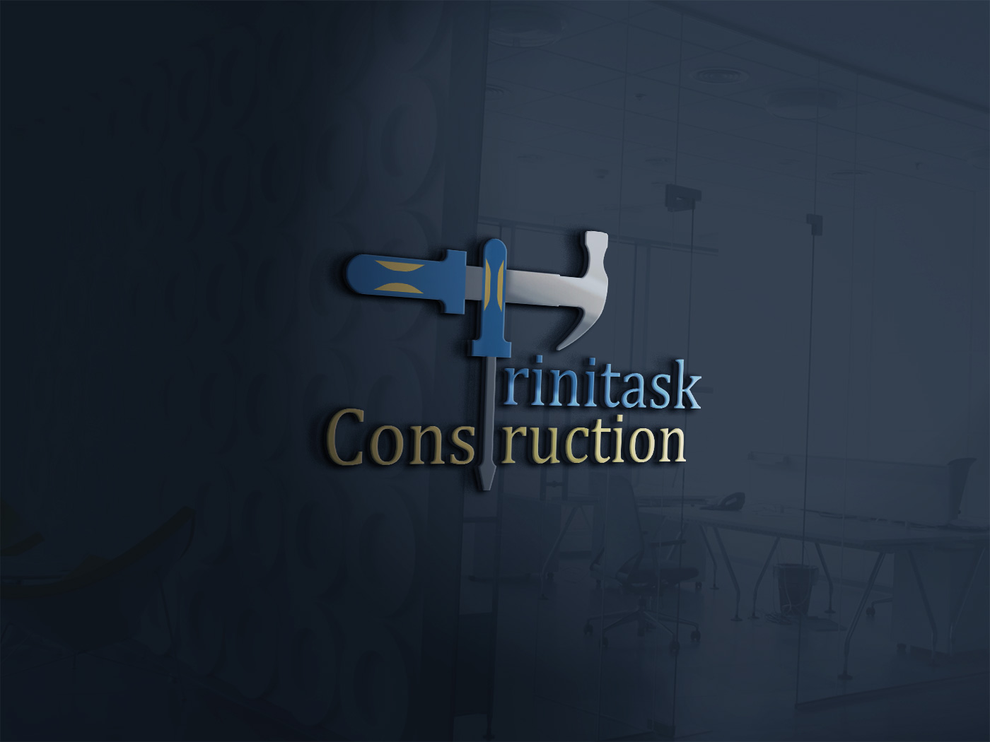 Logo Design by Deziners Zone for Trinitask Construction, Inc | Design #25585462
