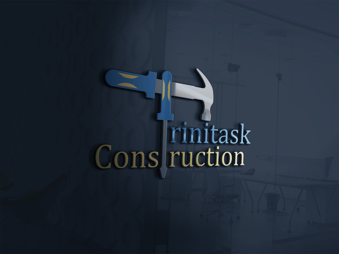 Logo Design by Deziners Zone for Trinitask Construction, Inc | Design #25590447