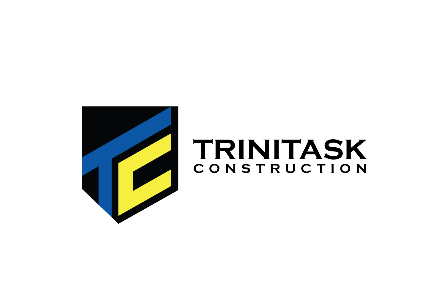 Logo Design by Paras Bali for Trinitask Construction, Inc | Design #25622797