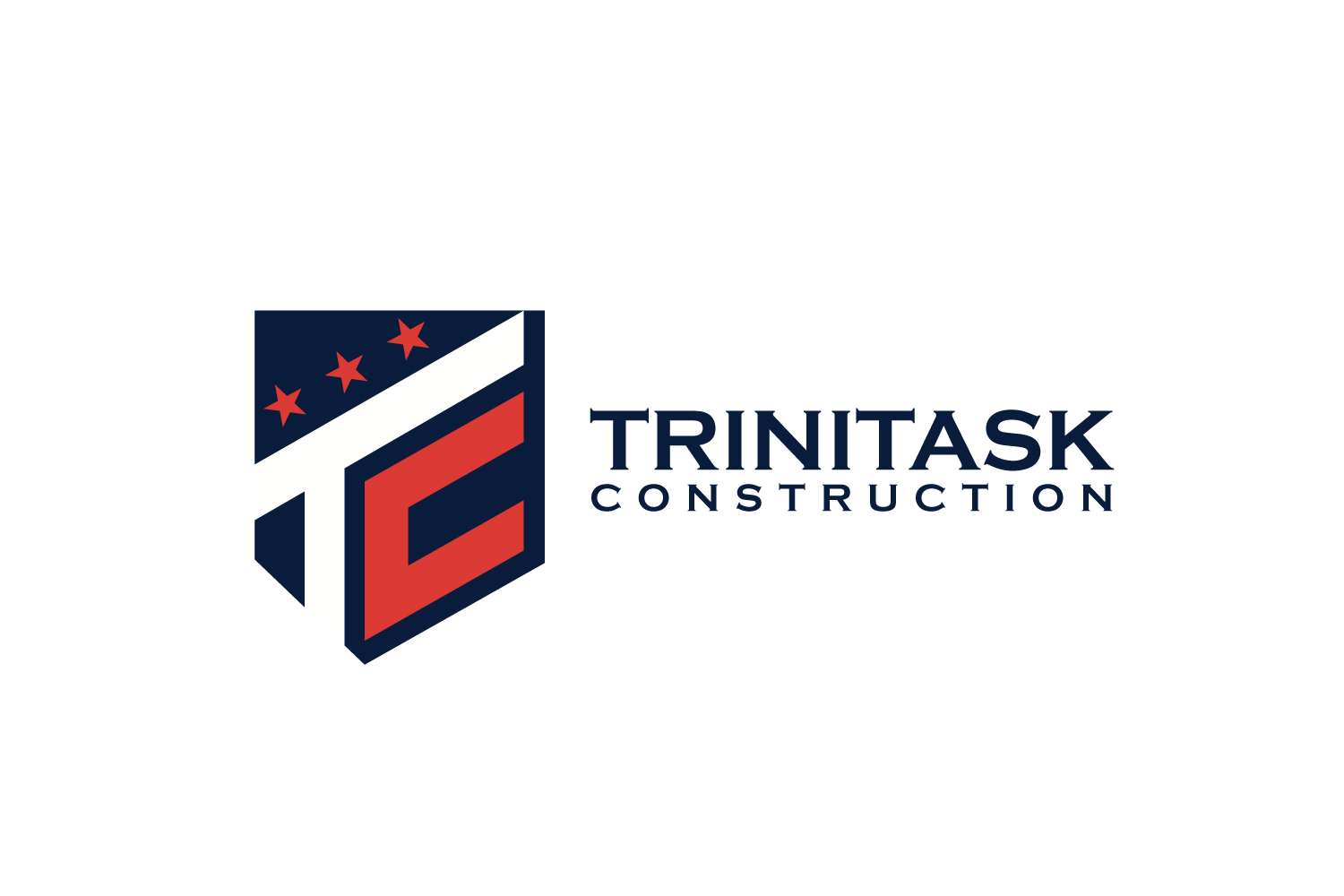 Logo Design by Paras Bali for Trinitask Construction, Inc | Design: #25628918