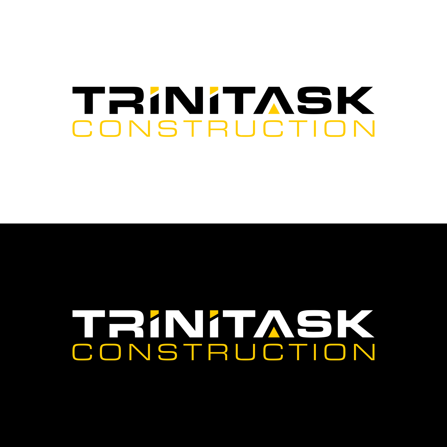 Logo Design by manah bening for Trinitask Construction, Inc | Design #25579978