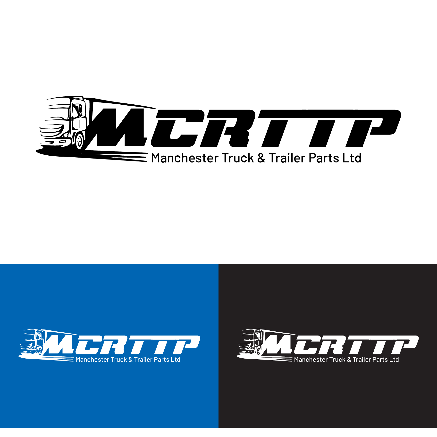 Logo Design by Pixxl Art for Manchester Truck & Trailer Parts Ltd | Design #25580711