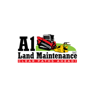 A 1 Land Maintenance LLC      *                   Clear paths ahead! | Logo Design by geni