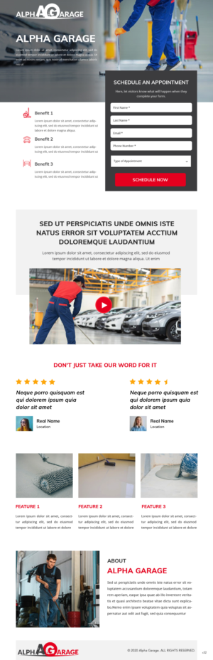 Diseño de Página de Aterrizaje por pb para este proyecto | Diseño: #25592553