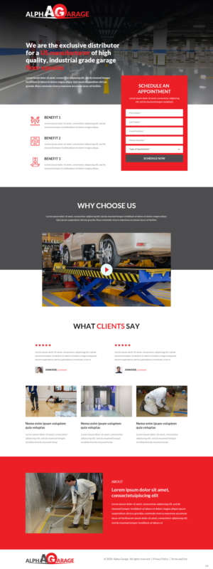 Design de Page d'Accueil par pb pour ce projet | Design : #25592555