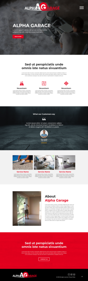 Design de Page d'Accueil par pb pour ce projet | Design : #25592556