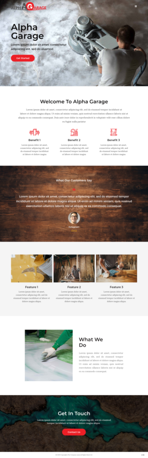 Design de Page d'Accueil par pb pour ce projet | Design : #25592557
