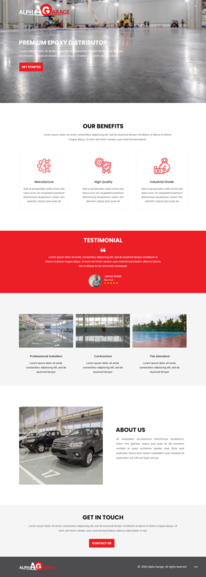 Design de Page d'Accueil par pb pour ce projet | Design : #25599297