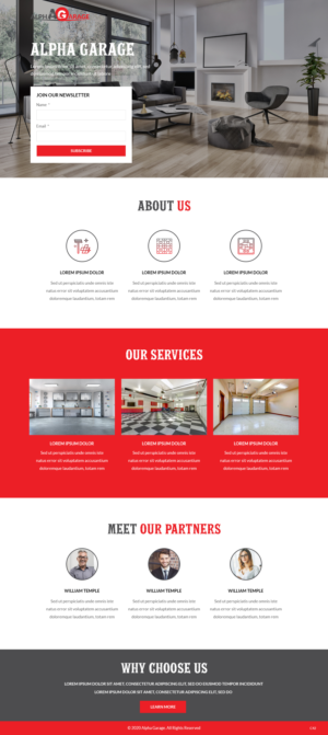 Design de Page d'Accueil par pb pour ce projet | Design : #25599298