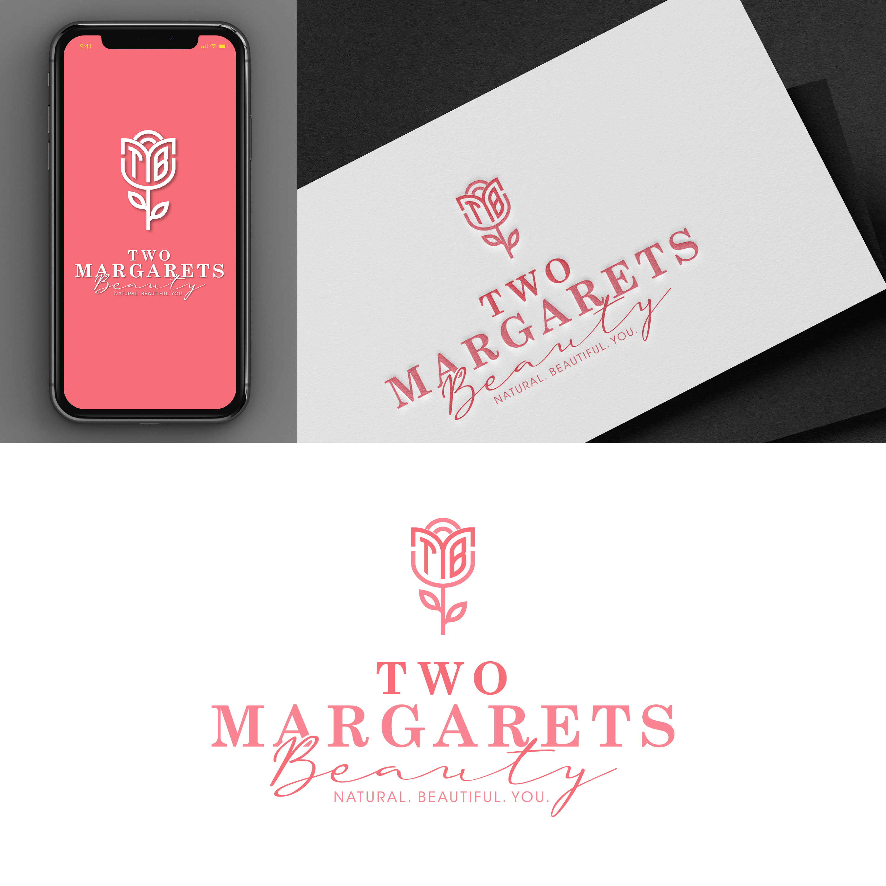 Logo Design by ICKE for Two Margarets Beauty | Design #25586697
