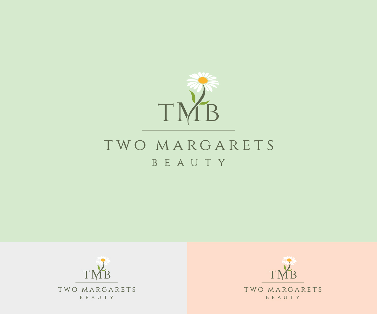 Diseño de Logo por step forward 2 para Two Margarets Beauty | Diseño #25582412