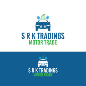 S R K Motors | Logo Design by Graphic Bricks