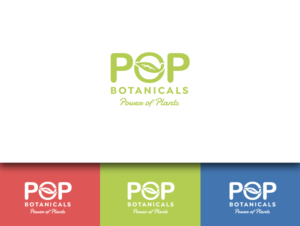 POP Botanicals - Power of Plants | Logo-Design von wonderland