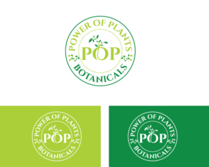 POP Botanicals - Power of Plants | Logo-Design von Juli creation