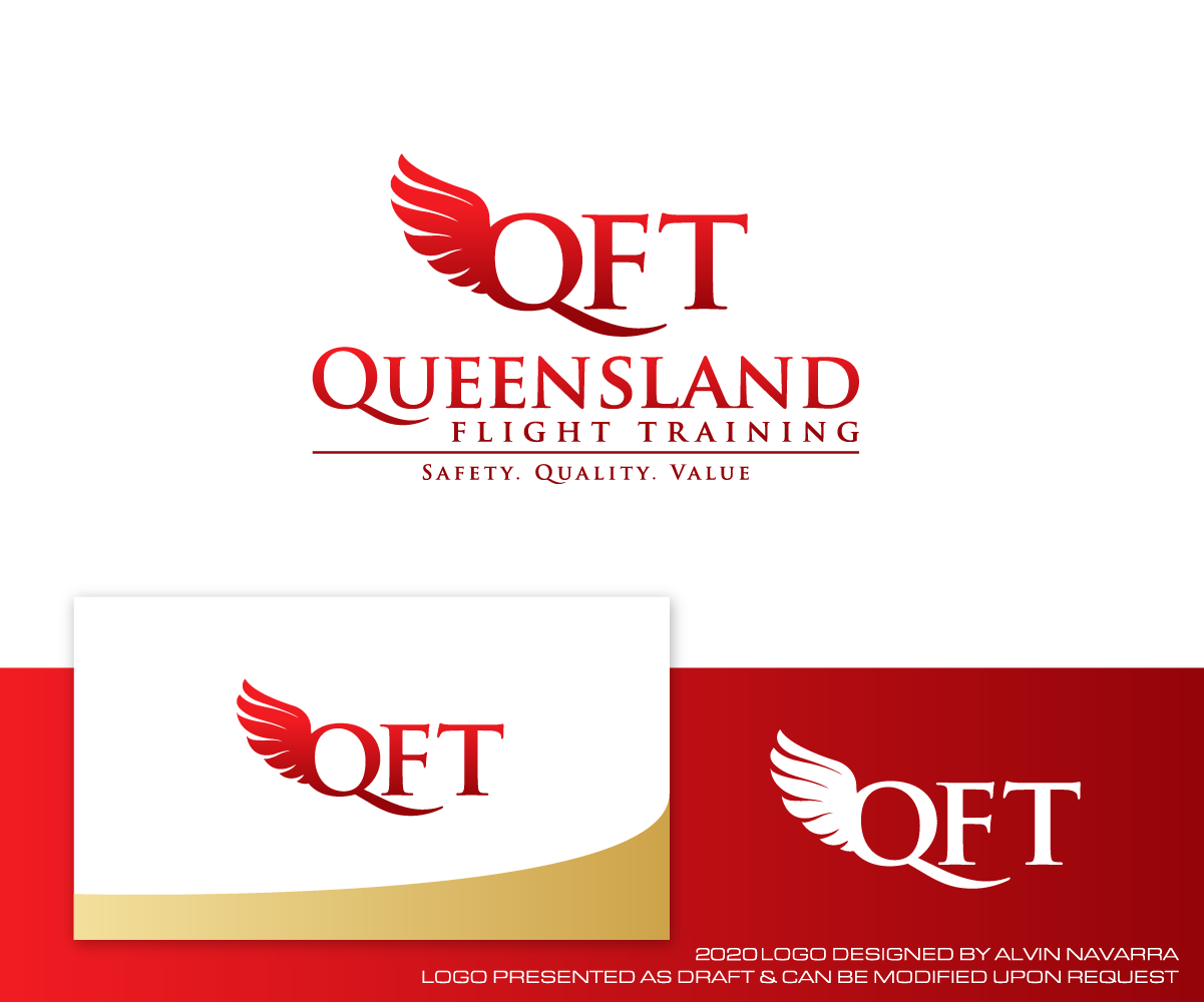 Logo Design by alvinnavarra for Queensland Flight Training | Design #25606625