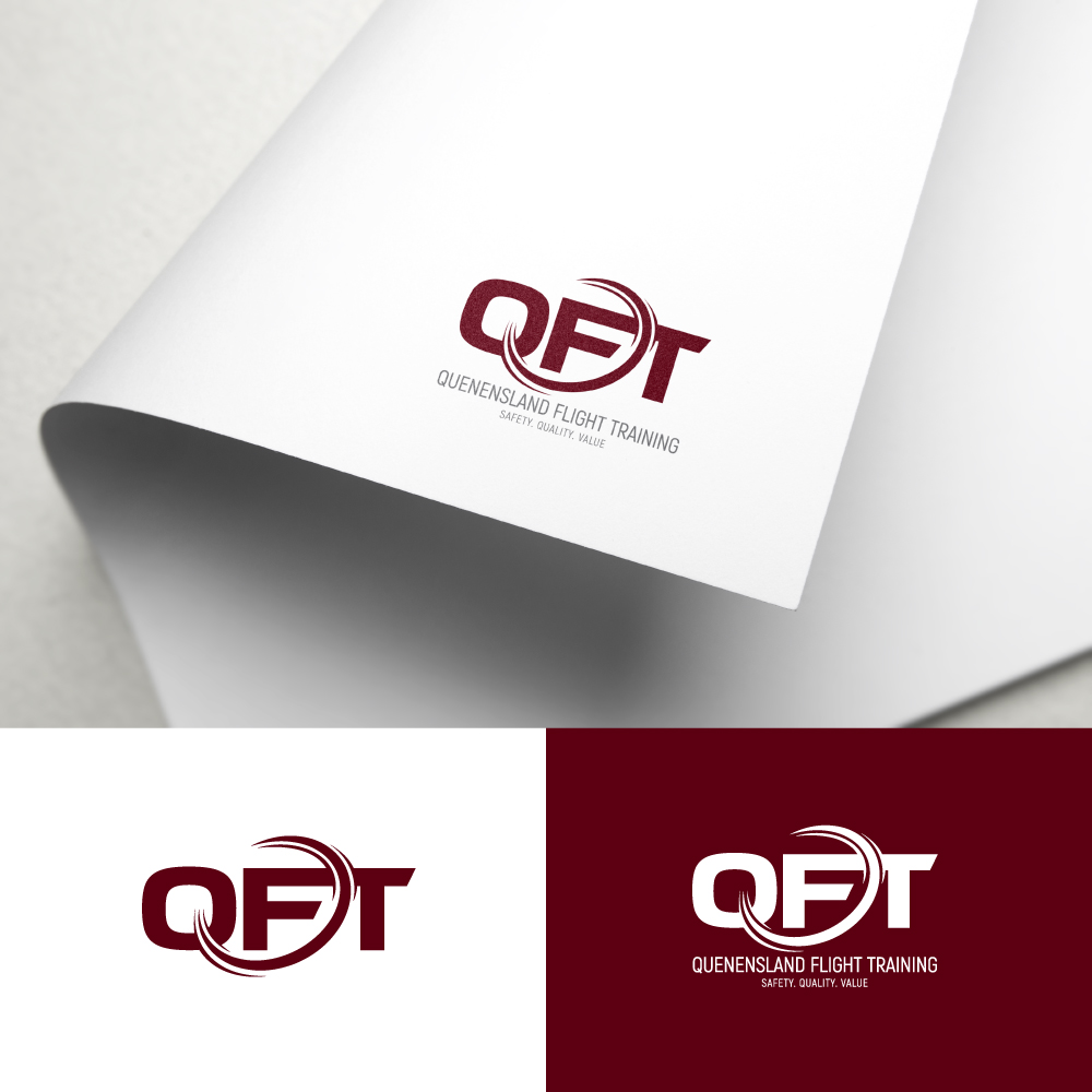 Logo Design by TrisDesign for Queensland Flight Training | Design #25590636