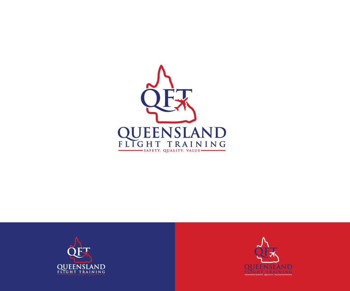 Logo Design by Ochieng for Queensland Flight Training | Design #25582767