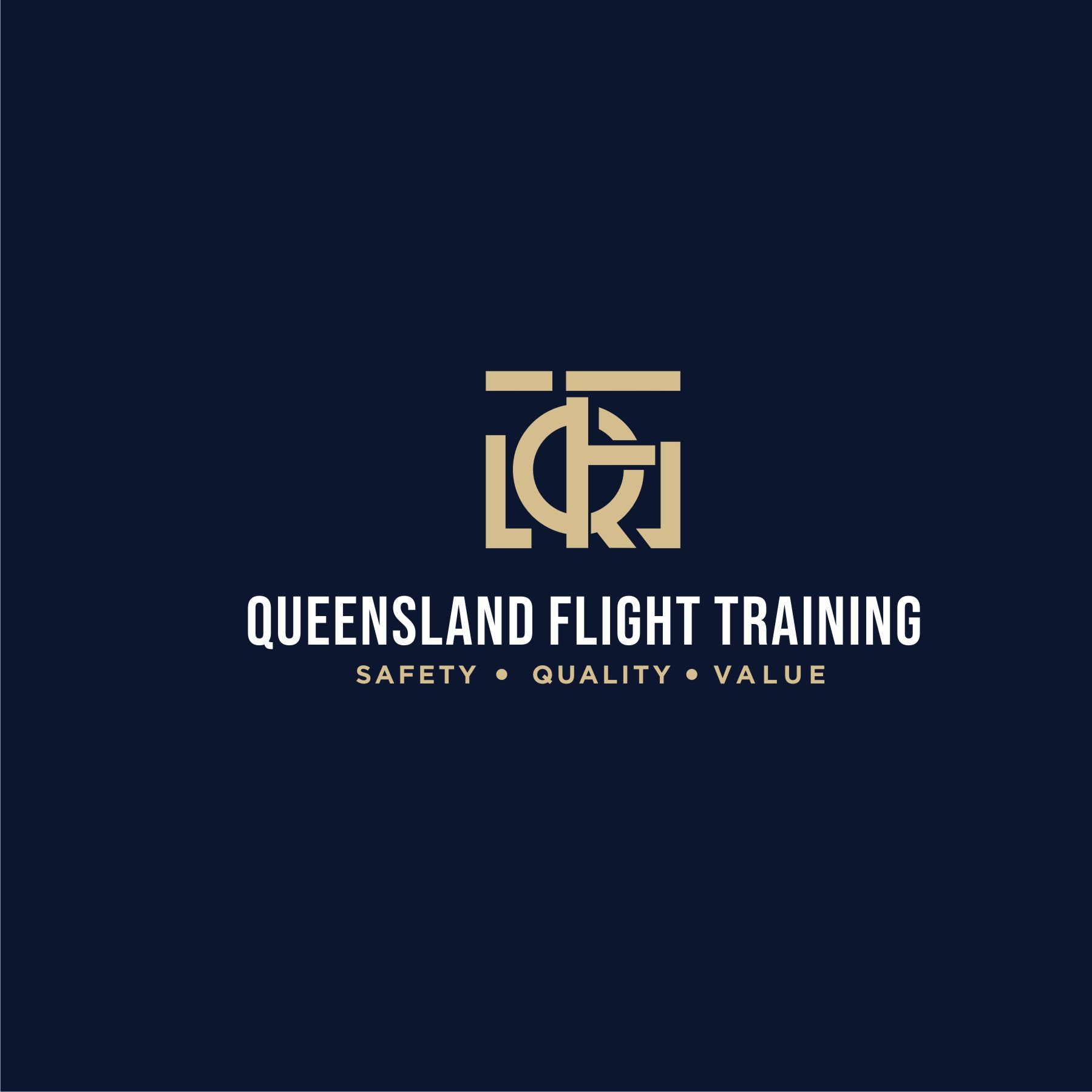 Logo Design by M 8 for Queensland Flight Training | Design #25619709