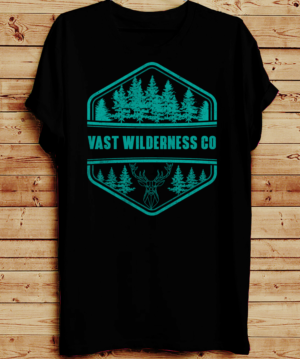 New Vast Wilderness Co. Design | T-shirt Design by creative gravity