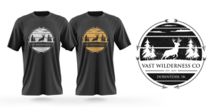 New Vast Wilderness Co. Design | T-shirt Design by Risallah