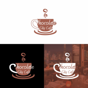 Chocolate City Café | Logo Design by Ahmed Graphics