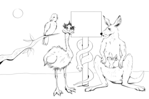 Illustration Design by Wolfheart for Pilbara Wildlife Carers Association Inc | Design: #25614607