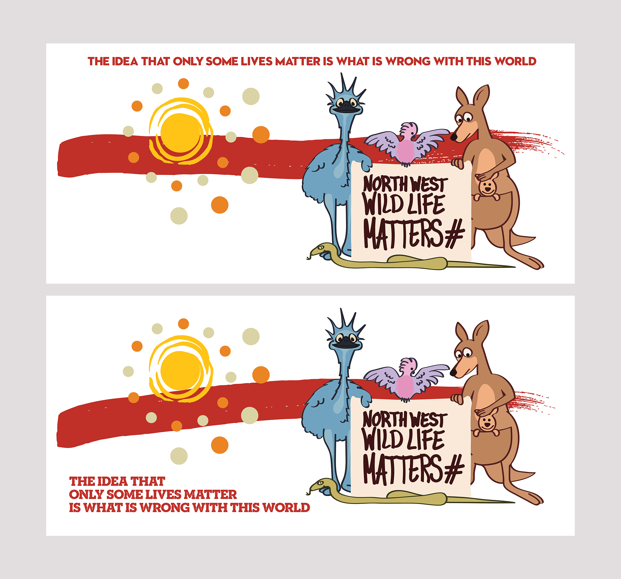 Illustration-Design von senja für Pilbara Wildlife Carers Association Inc | Design #25630306