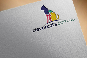 clevercats.com.au | Diseño de Logo por Rosalia....