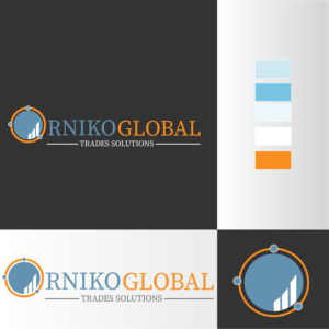 Logo Design by Gexton for ORNIKO GLOBAL TRADE SOLUTIONS  B55336556 | Design: #25595699
