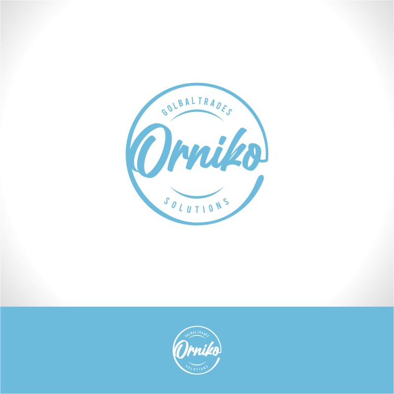Logo Design by Kreative Fingers for ORNIKO GLOBAL TRADE SOLUTIONS  B55336556 | Design #25596403